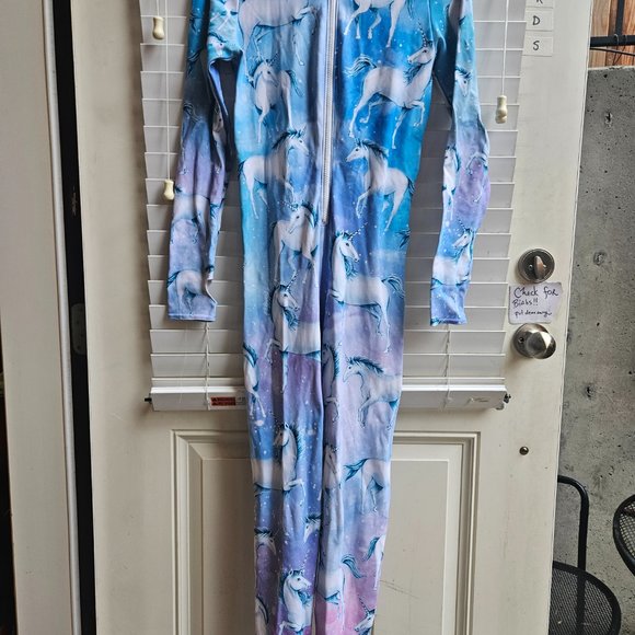 Blackmilk Unicorn Fleece-Lined Jumpsuit - Picture 7 of 8